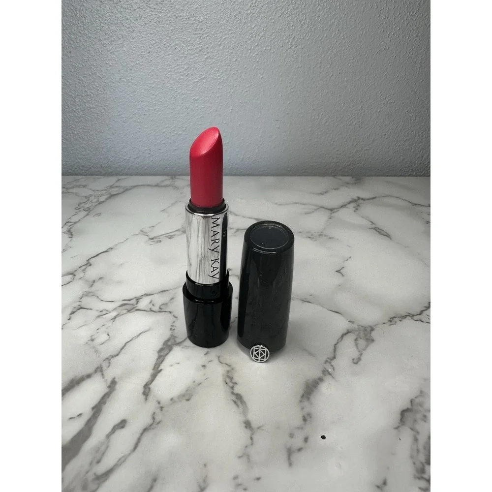 Mary Kay Gel Semi-Matte‎ Lipstick Powerful Pink Rose Puissant 089643 NEW